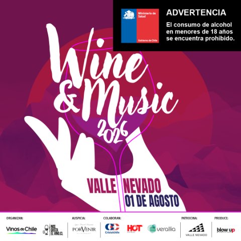 Wine & Music Valle Nevado 2026